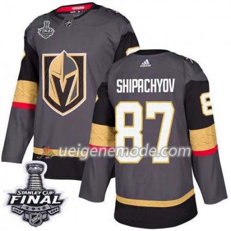 Herren Eishockey Vegas Golden Knights Trikot Vadim Shipachyov 97 2018 Stanley Cup Final Patch Adidas Grau Authentic